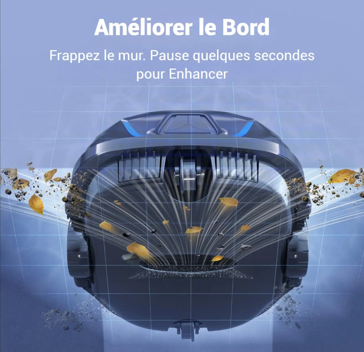 WYBOT A1 Robot nettoyeur de piscine sans fil