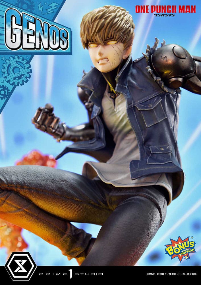 Statuette Genos Bonus Version Concept Masterline Series One Punch Man