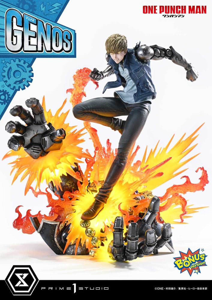 Statuette Genos Bonus Version Concept Masterline Series One Punch Man