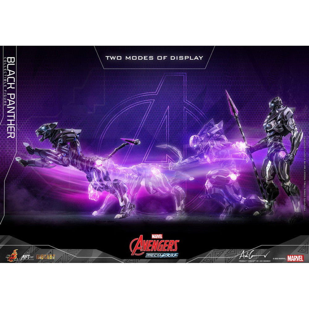 Avengers Mech Strike – Black Panther Diecast 1/6