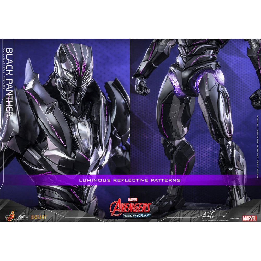 Avengers Mech Strike – Black Panther Diecast 1/6
