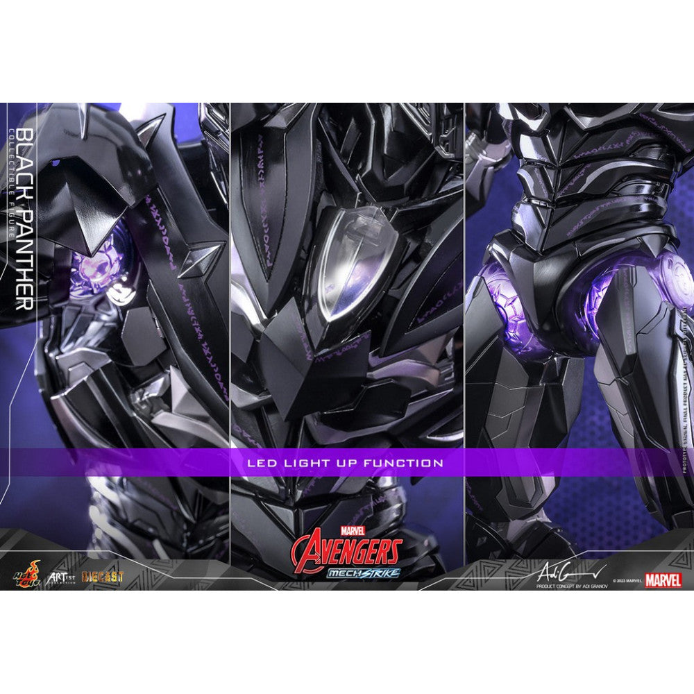 Avengers Mech Strike – Black Panther Diecast 1/6