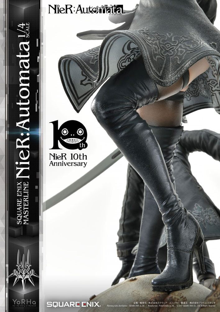 Statuette 2B, 9S et A2 NieR Automata