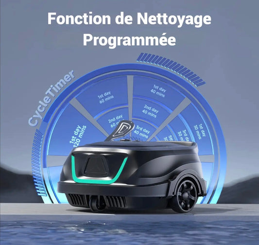 WYBOT A1 Robot nettoyeur de piscine sans fil