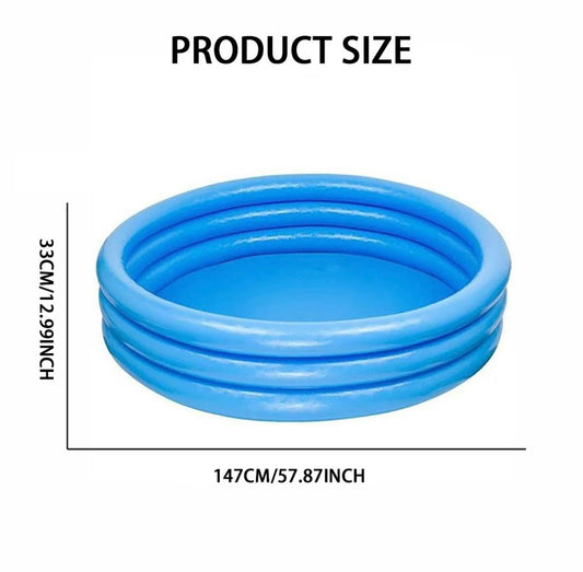 Piscine gonflable, piscine pliable pour enfants, jouet aquatique d'été pour intérieur et extérieur.