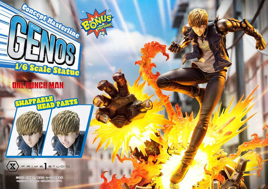 Statuette Genos Bonus Version Concept Masterline Series One Punch Man
